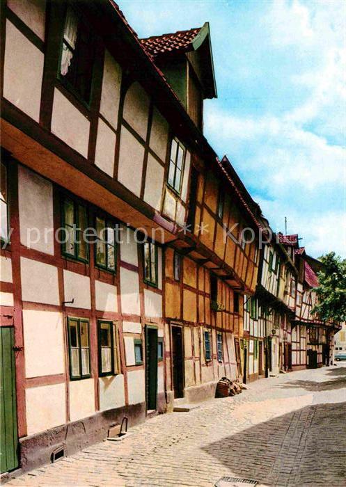 Detmold Adolfstrasse Fachwerkhaeuser 17. Jhdt.