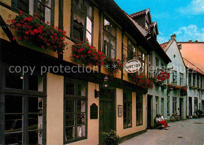 Oldenburg Niedersachsen Bergstrasse Altstadt Gaststaette Restaurant