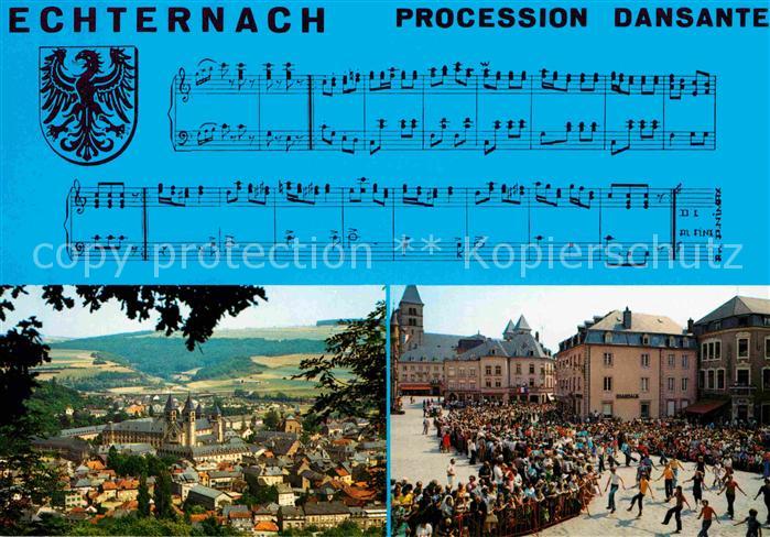 Echternach Procession dansante Basilique Chanson Notes