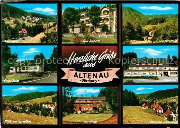 Altenau Harz Bornkappe Haus Hannover Harzwald Kurhotel Polizeiheim VW Heim Kunst