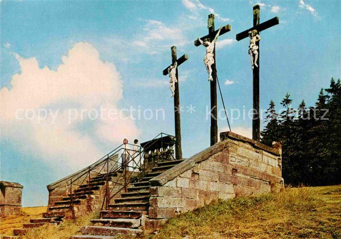 Kreuzberg Rhoen Golgatha Kreuze