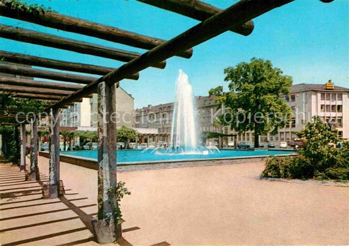 MoeNCHENGLADBACH NRW Bismarckplatz Fontaene