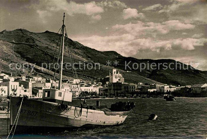 Port de la Selva Puerto Hafen Fischerboot