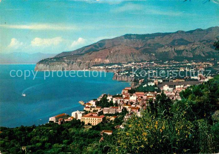 Sorrento Campania Panorama Kueste