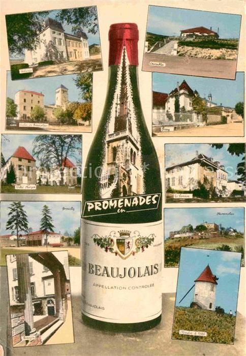 Lyon France Promenades en Beaujolais Ein Spaziergang durchs Weinbaugebiet Beaujo