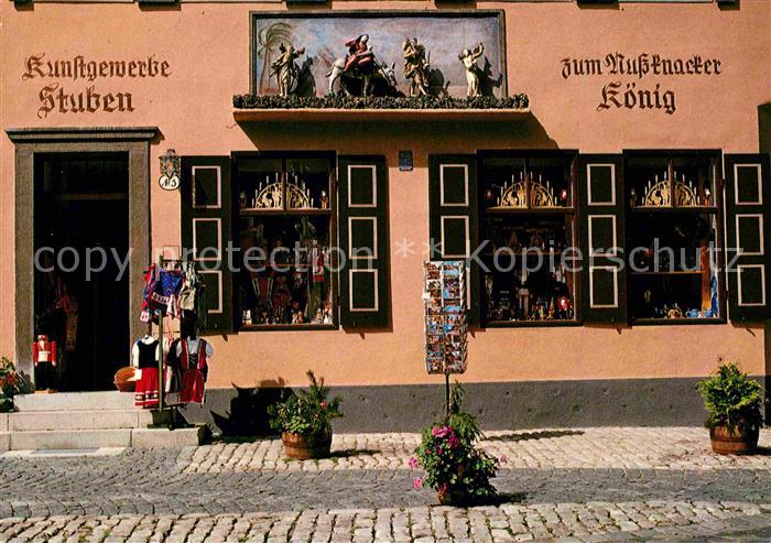 Dinkelsbuehl Kunstgewerbe Stuben Zum Nussknacker Koenig