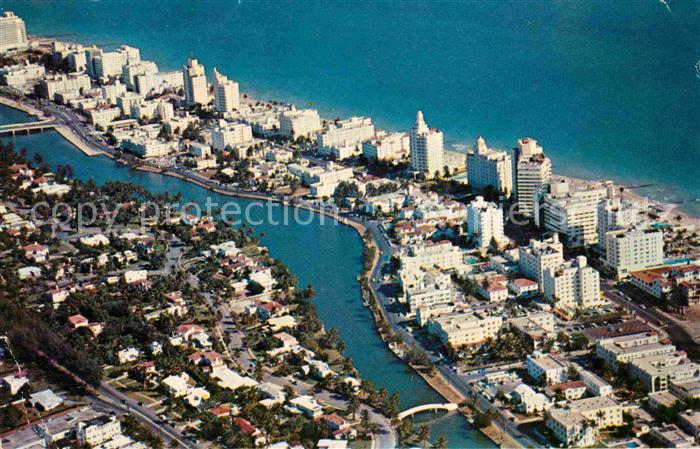 Florida US-State Miami Beach Luftbild