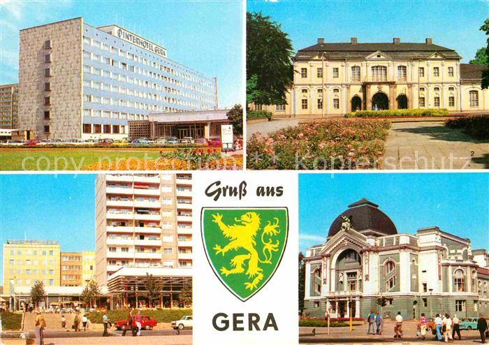 Gera Interhotel Kunstgalerie Rudolf Breitscheid Strasse Brunnen