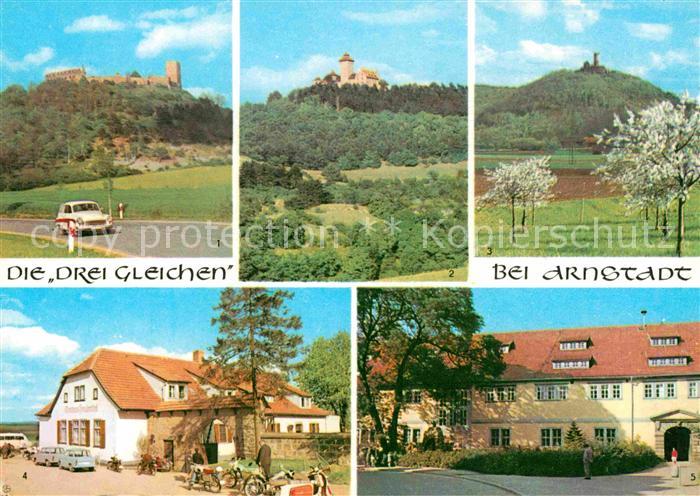 Arnstadt Ilm Drei Gleichen Burgruine Wachsenburg Muehlburg Gasthaus Freudenthal