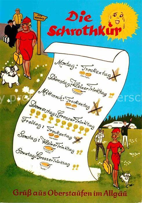 Oberstaufen Oberallgaeu Bayern Schrothkur