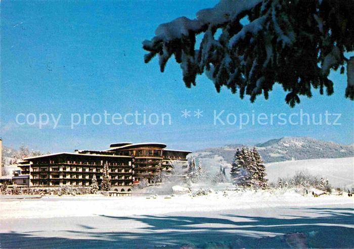 Sonthofen Oberallgaeu Sonnenalp Winter