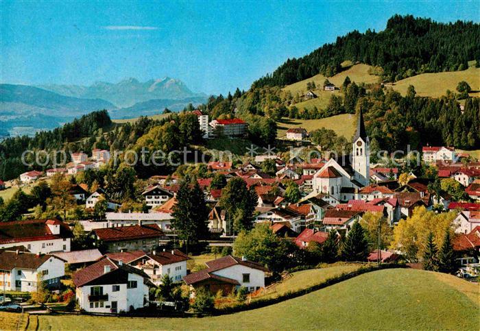 Oberstaufen Oberallgaeu Bayern Saentis