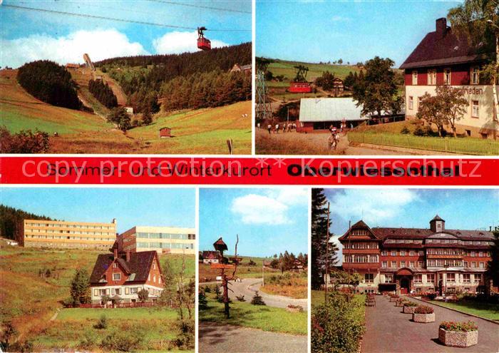 Oberwiesenthal Erzgebirge Sprungschanzen Hotel Bergfrieden Erholungsheim Aktivis