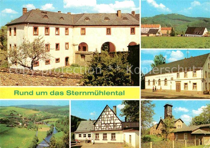 Augustusburg Schloss Torhaus Zschopautal Gaststaette Sternmuehle Goldener Hahn