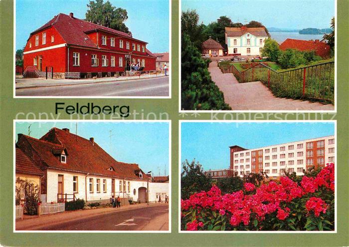 Feldberg Mecklenburg Rathaus FDGB Erholungsheim Freundschaft Apotek