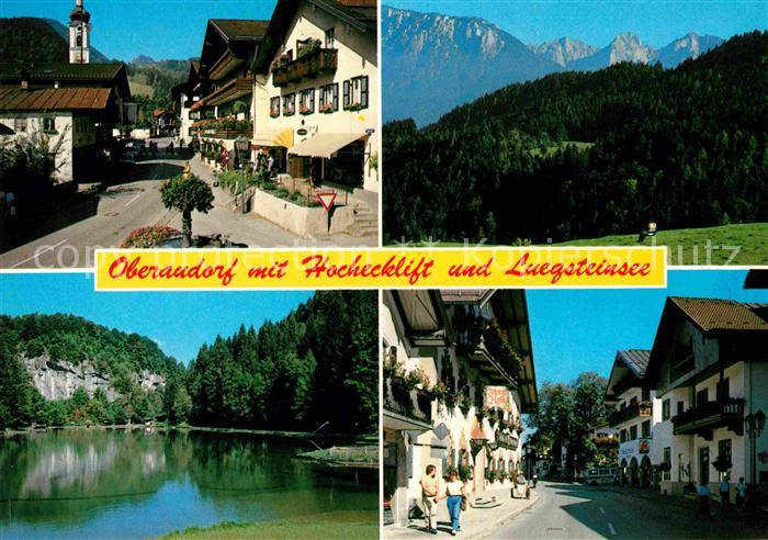 Oberaudorf Hochecklift Luegsteinsee Ortsansichten