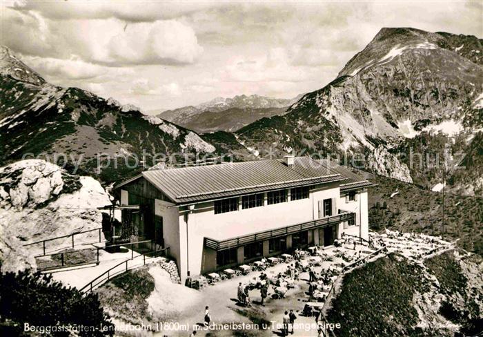 Schoenau Koenigssee Berggaststaette Jennerbahn Schneibstein Tennengebirge