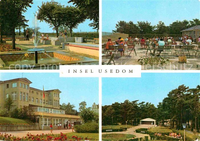 Insel Usedom Zinnowitz Sportanlage Haus Schmirgal Trassenheide Konsum Kurpark