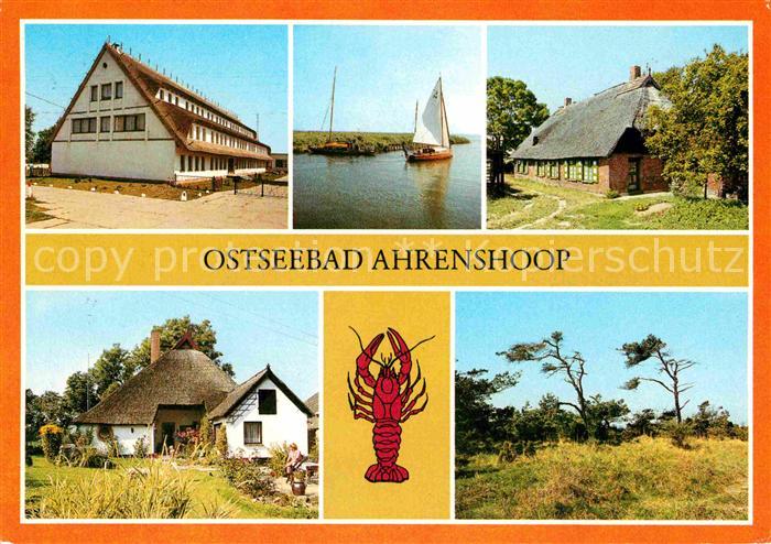 Ahrenshoop Ostseebad Niehagen Betriebsferienheim Boddenblick Althagen Hafen Rohr