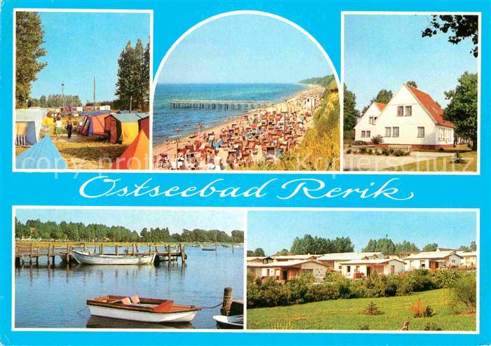 Rerik Ostseebad Zeltplatz Strand Bungalowsiedlung Salzhaff