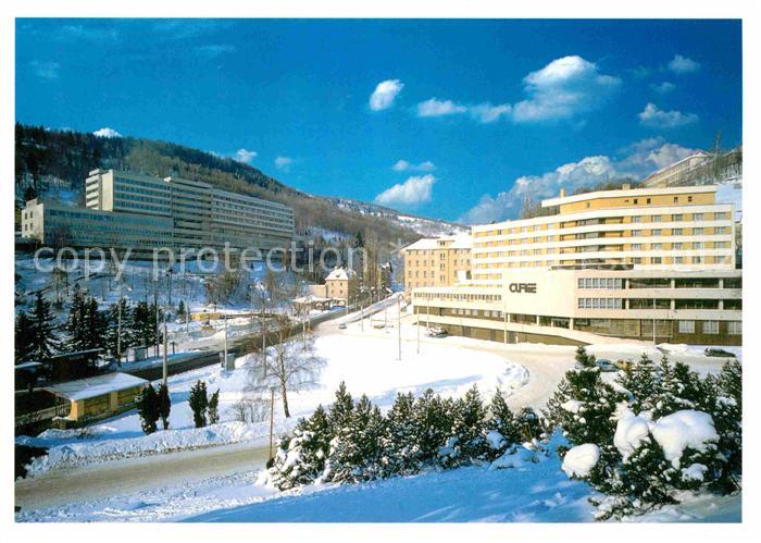 Jachymov Sanatorium Winter