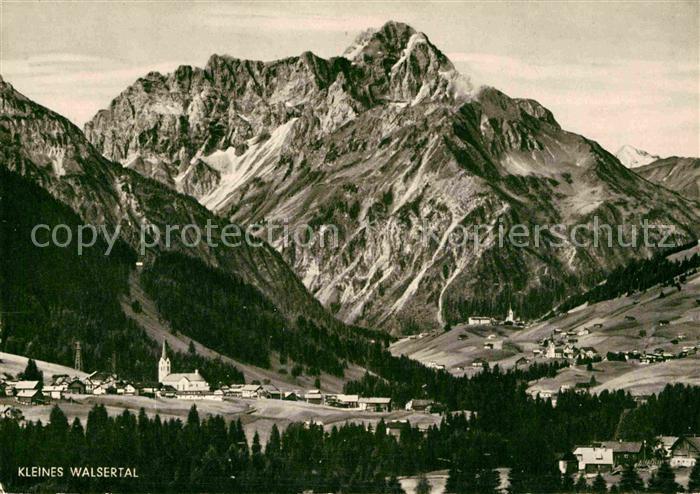 Kleinwalsertal Riezlern Hirschegg Mittelberg Widderstein