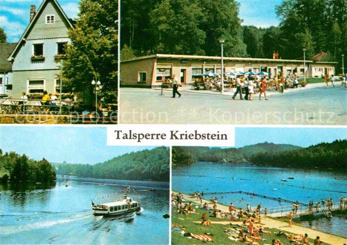 Kriebstein HOG Talsperre Kriebstein Ladenstrasse Stausee MS Sachsen Freibad