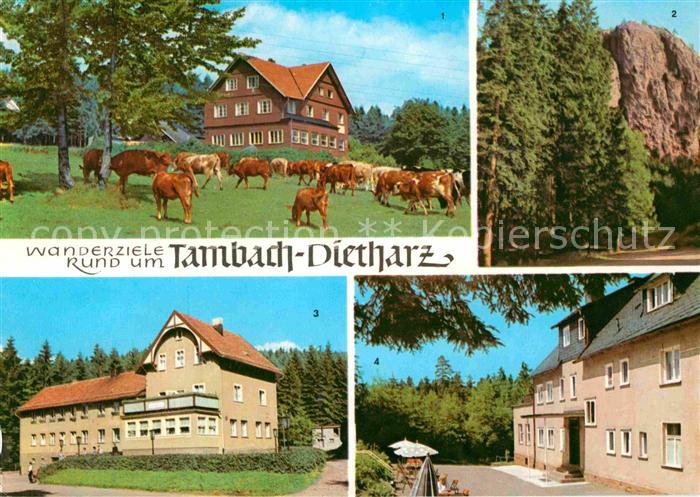 Tambach-Dietharz Berghotel Ebertswiese Falkenstein Radebachmuehle HOG Waldbaude