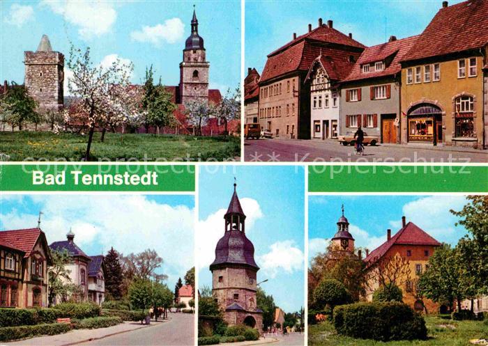 Bad Tennstedt Weichberg Markt Kurstrasse Osthoefer Tor Rathaus
