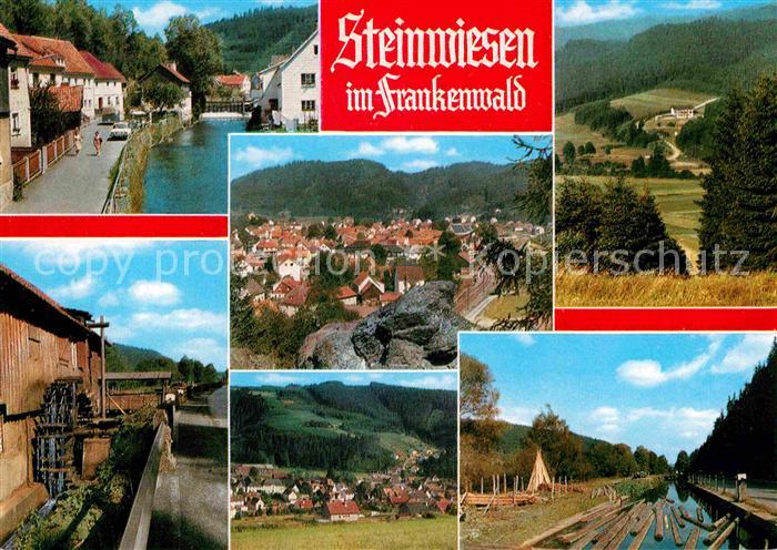 Steinwiesen Ortsansichten Panoramen