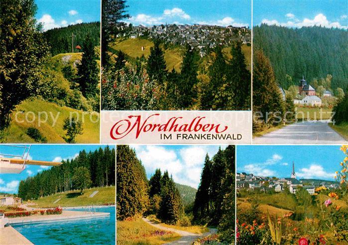 Nordhalben Schwimmbad Panoramen