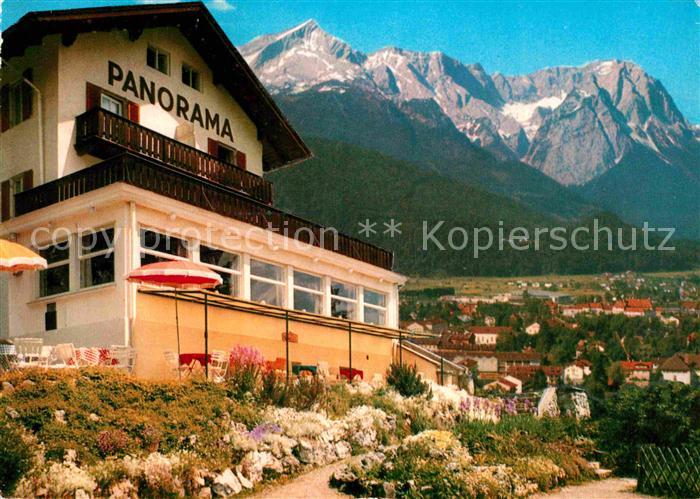 GARMISCH-PARTENKIRCHEN Bayern Pension Cafe Restaurant Panorama