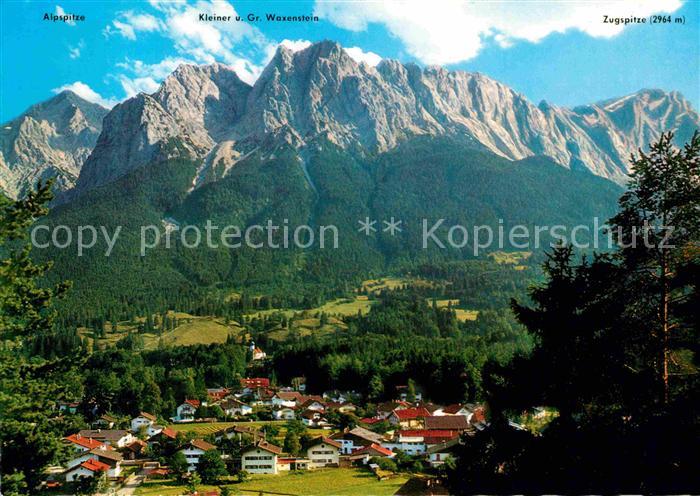 Grainau Zugspitzdorf Alpspitze Kleinen Grossen Waxenstein Zugspitze