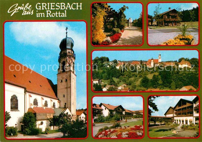 Griesbach Bad Thermalbad Kirche Ortsansichten