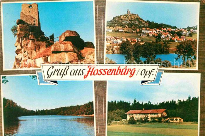 Flossenbuerg Panorama Ruine Burg Flossenbuerg