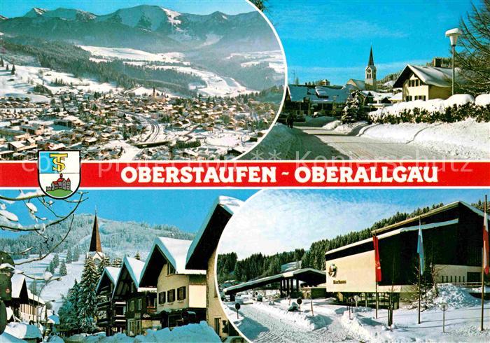 Oberstaufen Oberallgaeu Bayern Schrothkurort Winterlandschaft