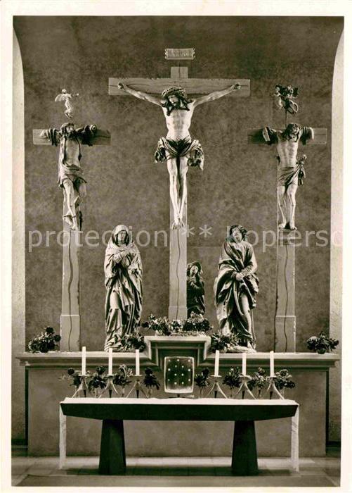 Hessenthal Spessart Wallfahrtskirche unsere liebe Frau Kreuzigungsgruppe