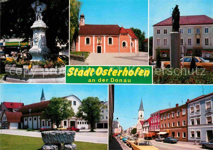 Osterhofen Niederbayern Dackeldorf Gergweis Kirche Brunnen Ortsansichten