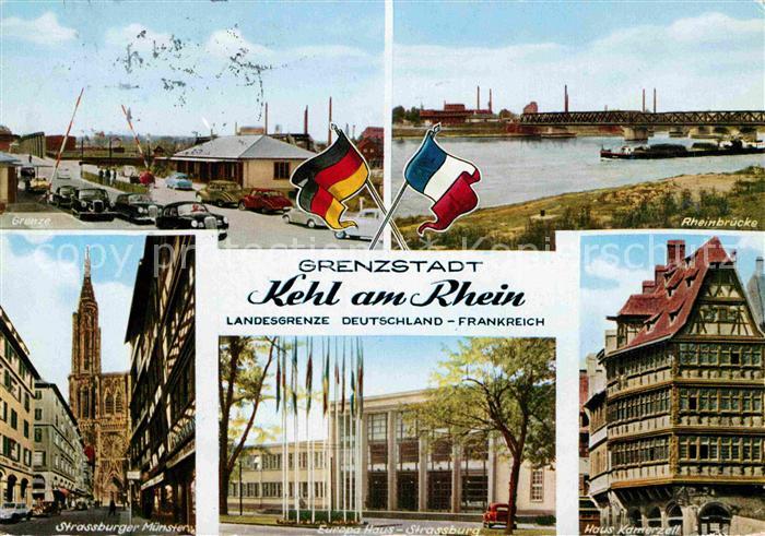Kehl Rhein Grenze Strassburger Muenster Europa Hotel Haus Kamerzell