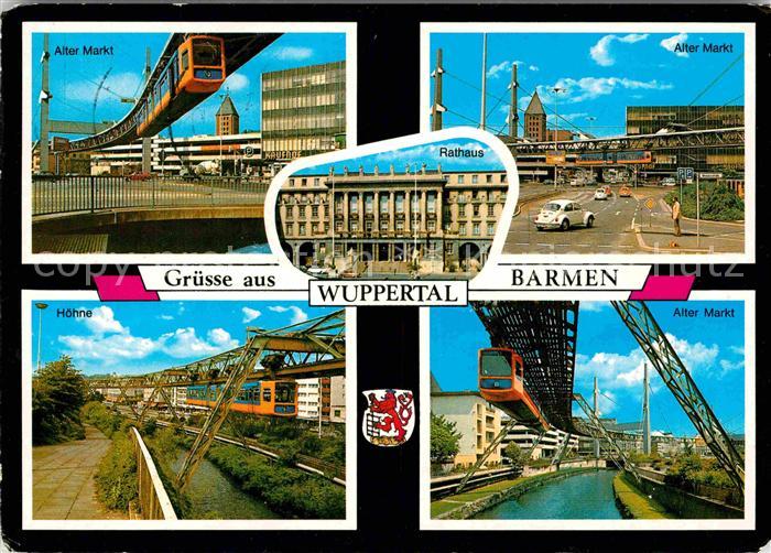 Barmen Wuppertal Alter Markt Hoehne Rathaus