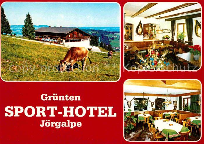 Kranzegg Gruenten Sporthotel Joergalpe