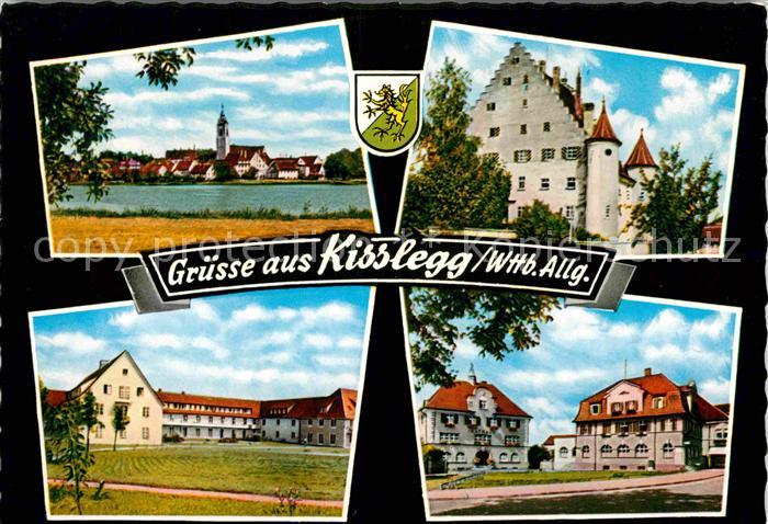 Kisslegg Panorama Schloss Ortsansichten