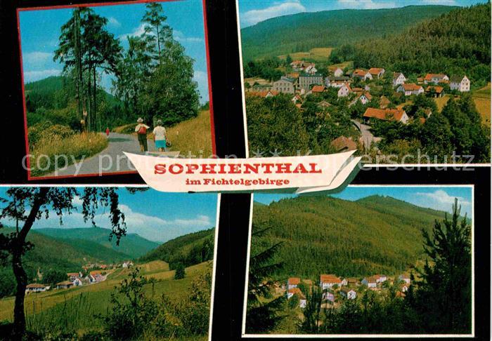 Sophienthal Oberfranken Panoramen Wanderer