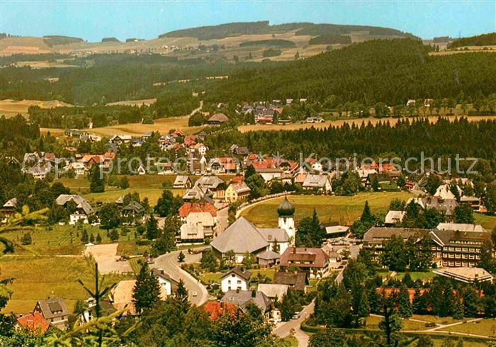 Hinterzarten Breisgau-Hochschwarzwald BW Luftaufnahme