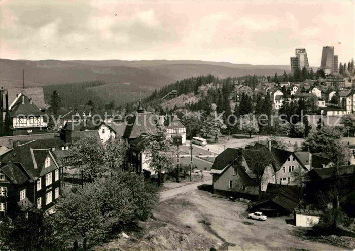 Oberhof Thueringen Panorama Skischanzen