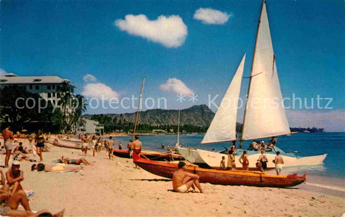 Waikiki World-famous Beach majestic Diamond Head