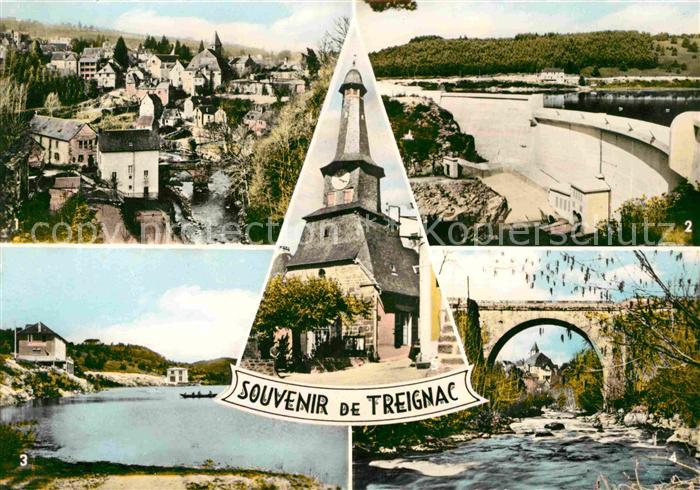 Treignac Barrage Barriousses Lac Pont Finot Mairie