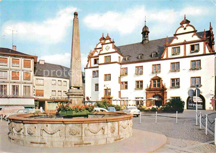 Darmstadt Rathaus Marktbrunnen