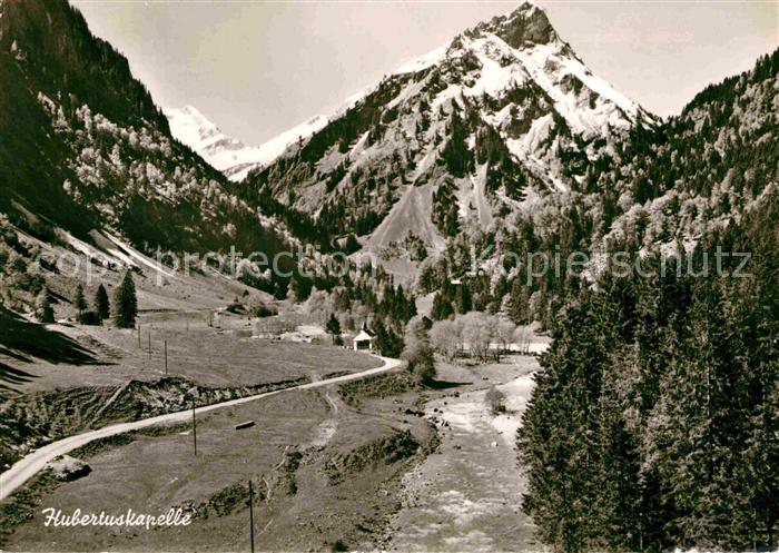 Hindelang Hinterstein Hubertuskapelle Gr. Wilden Schneck Giebel