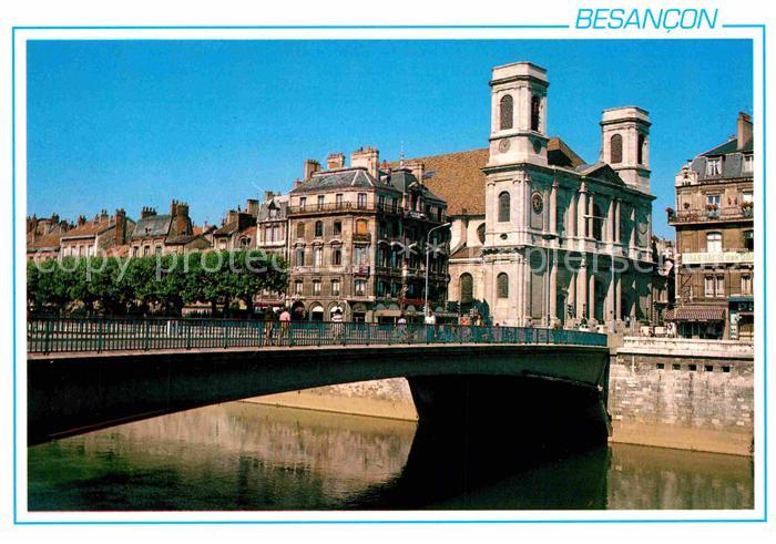 Besancon Doubs Pont Battant Eglise Madeleine